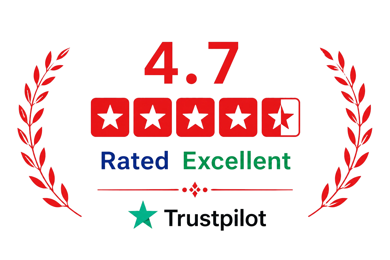 Rated Excellent on Trustpilot